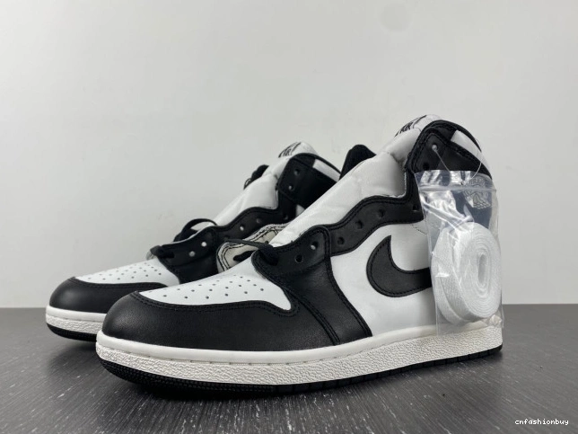 White Jordan Black 1 High 85 Retro BQ4422-001 (2023) 0727